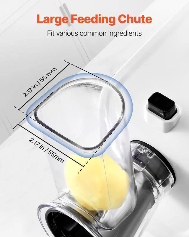 Alt view image 4 of 7 - Electric Cheese Grater Salad Maker, 200W Salad Shooter, Electric Vegetable Slicer Shredder Chopper for Fruits with 5 Attachments, Stainless Steel Food Cutter for Vegetables, and Cheeses