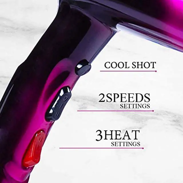 Alt view image 3 of 7 - Professional 3500W Negative Ions Hair Dryer Fast Drying for Women