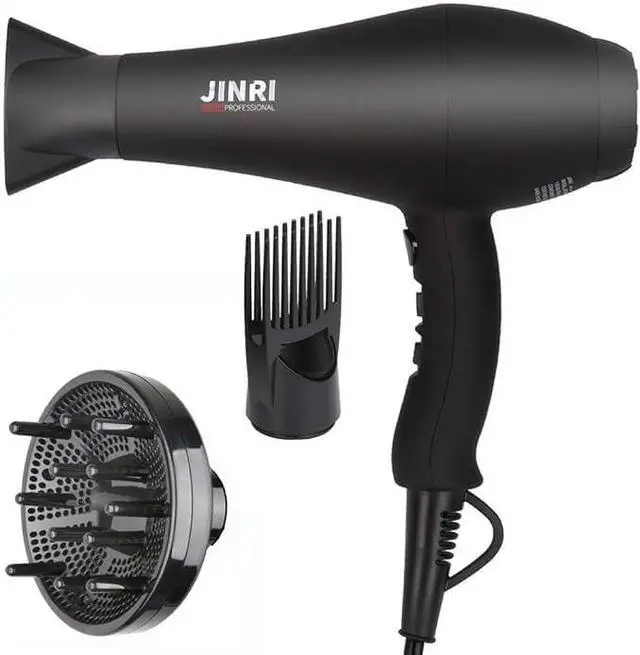 Main image of Hair Dryer 1875W, Negative Ionic Fast Dry Low Noise Blow Dryer