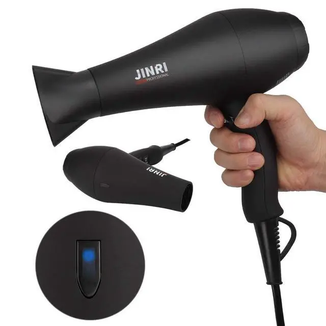 Alt view image 7 of 7 - Hair Dryer 1875W, Negative Ionic Fast Dry Low Noise Blow Dryer