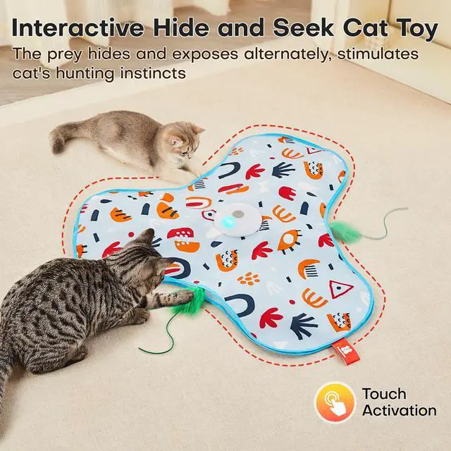 Alt view image 2 of 6 - Hide and Seek Interactive Cat Toys