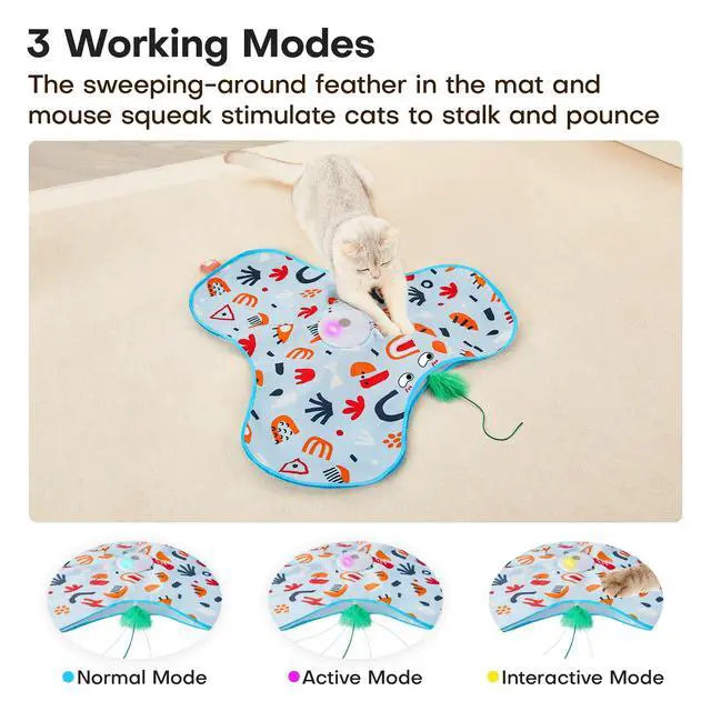 Alt view image 3 of 6 - Hide and Seek Interactive Cat Toys