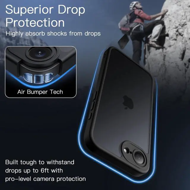 Alt view image 3 of 6 - Matte Case for iPhone 17e/16e, Black