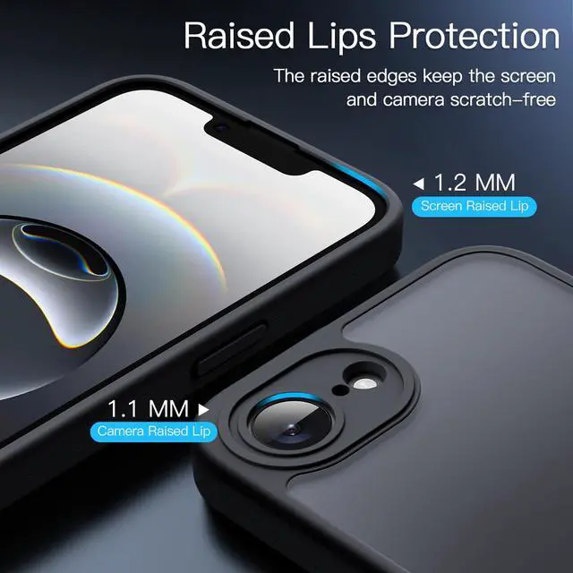 Alt view image 5 of 6 - Matte Case for iPhone 17e/16e, Black