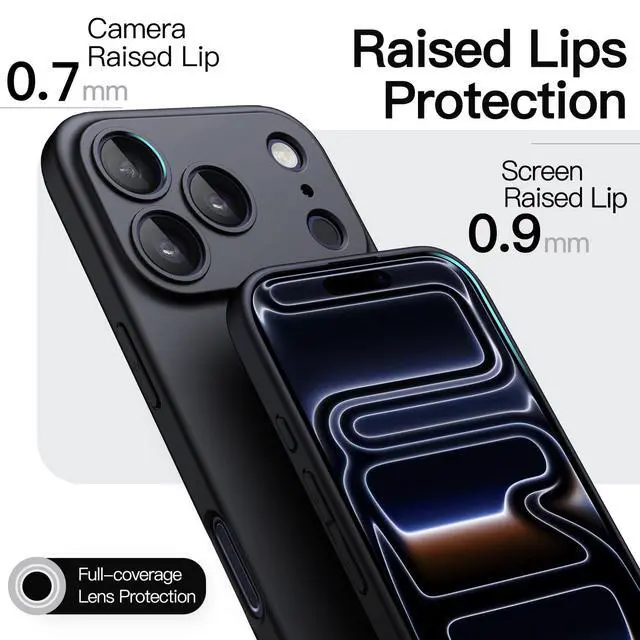 Alt view image 4 of 7 - Slim Case for iPhone 17 Pro Max, Black