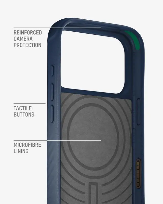 Alt view image 3 of 7 - for iPhone 17 Pro Max Limitless Case, Compatible with MagSafe, Full Camera Protection, Shockproof, Marine Blue