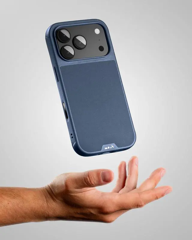 Alt view image 4 of 7 - for iPhone 17 Pro Max Limitless Case, Compatible with MagSafe, Full Camera Protection, Shockproof, Marine Blue