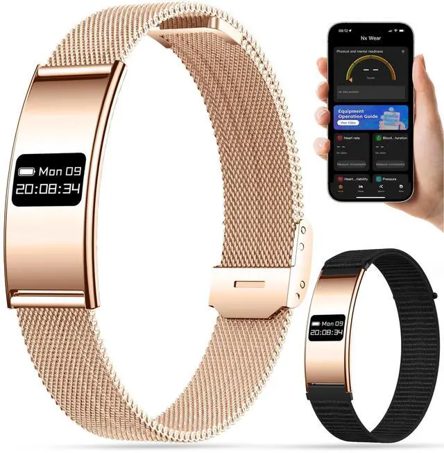 Main image of Smart Bracelet for Women Men - Fitness Health Tracker Band