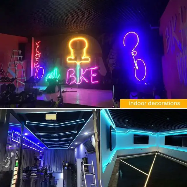 Alt view image 4 of 7 - Aroste 16.4-Foot RGB neon Light Strip, Festive Decoration Light Strip
