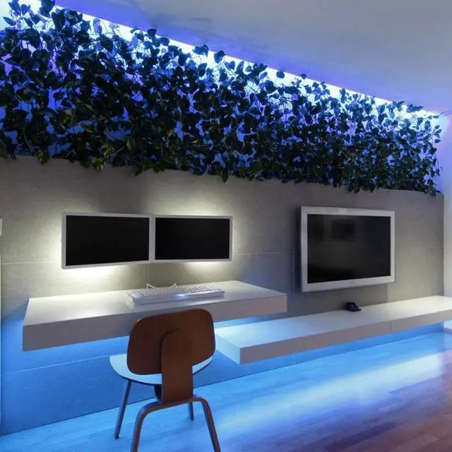 Alt view image 7 of 7 - 44 Key RGB LED Strip Lights IR Remote Controller with Wireless Rectifier Control Box and DC 12V 3A Power Supply Plug Adapter for 2835 3528 5050 LED Strip Lights Flexible Tape Lighting