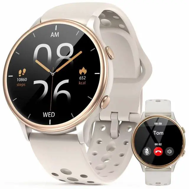 Main image of Smart Watches for Women, Fitness Tracker with Heart Rate & SpO2 Monitor, IP67 Waterproof Activity Tracker for Men & Women, Smart Watch for iPhone & Android