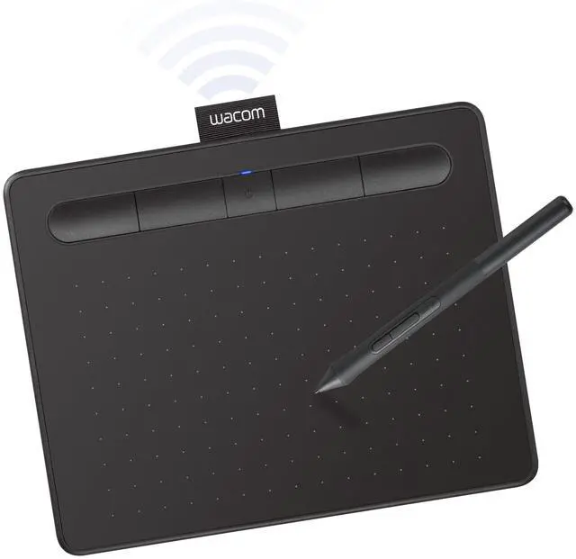 Main image of Intuos Small, Bluetooth Graphic Drawing Tablet with Pen + Software