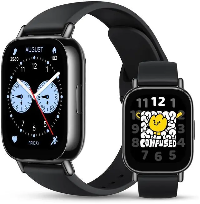 Main image of Redmi 5 Lite Smart Watch, Step Counter Watch for Women Men with 1.96" LCD Large Display, 140 Sports Modes, 5ATM Waterproof (Lite-Black)