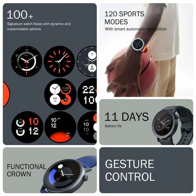 Alt view image 2 of 7 - Watch Pro 2 Smartwatch for Men Women, Fitness Tracker with Heart Rate, SPO Monitoring,120 Sports Model, Bluetooth Calls with AI Noise Reduction, IP68 Waterproof with GPS for Android iOS Blue