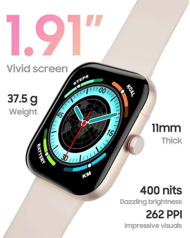 Alt view image 5 of 6 - 1.91" Smart Watch for Women with ALEXA, Fitness Watch for Android iOS Phone