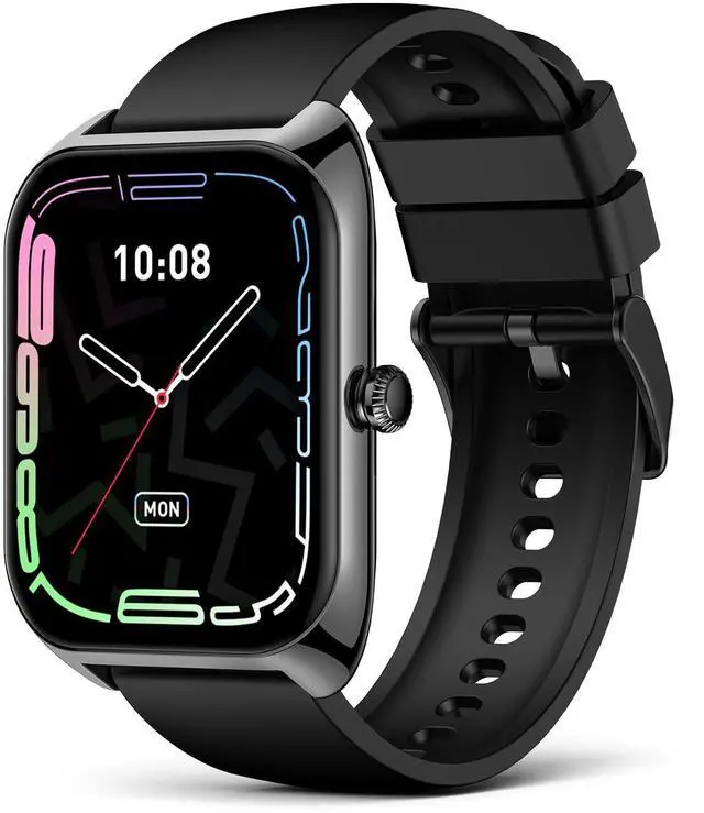 Main image of Smart Watches for Women Men,Smart Fitness Tracker (Answer/Make Calls), 110+ Sport Modes with Step Counter/Sleep Monitor, IP68 Waterproof, Fitness Watch for iOS Android,Black