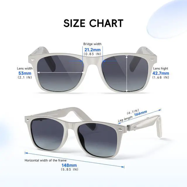 Alt view image 7 of 7 - AI Glasses, Smart Glasses Powered by ChatGPT, Real-Time AI Translation