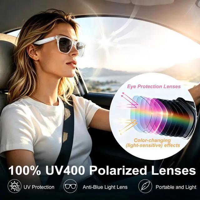 Alt view image 6 of 7 - AI Smart Glasses for Women and Men, Bluetooth Translation Glasses
