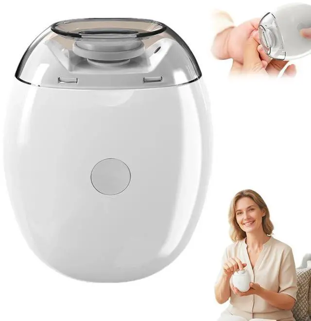 Main image of Universal Automatic Fingernail Grinder,Portable Electric Nail Clipper with LED Light and 3 Speeds,360° Silent Auto Fingernail Cutter and Polishing Trimmer,Grooming Home
