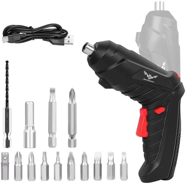 Main image of 3.6V Cordless Electric Screwdriver Set, Mini Drill Set