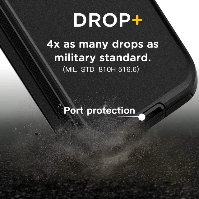 Alt view image 7 of 7 - for iPhone 13/iPhone 14 Case(6.1") with Glass Screen Protector,Heavy Duty Drop Protection Full Body Rugged Shockproof/Dust Proof Military Protective Tough Durable for iPhone 13/14 6.1"_5
