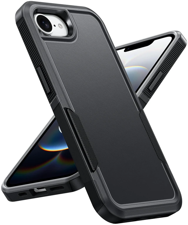 Main image of for iPhone 17e/16e Case | Dual Layer, Shockproof Protective, Military Grade Drop Proof Protection, Rugged Hybrid Matte Textured Rugged Hard