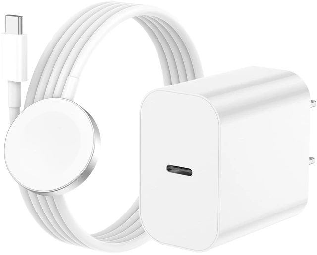 Main image of for Apple Watch Fast Smart iWatch Charger 3FT Magnetic Charging Cable with USB C Wall Charger for Ultra2/Ultra/Series 9/8/7/SE/6/5/4/3/2/1