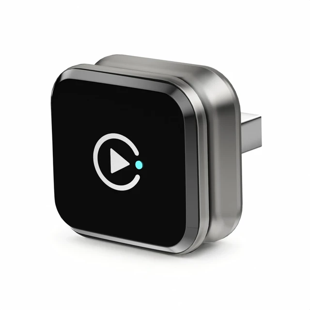 Main image of Wireless CarPlay Adapter for Factory Wired CarPlay & Android Auto | Plug-and-Play Setup for Cable-Free Navigation, Calls, Music and Siri, Auto Reconnect in About 10 Seconds in Internal Testing