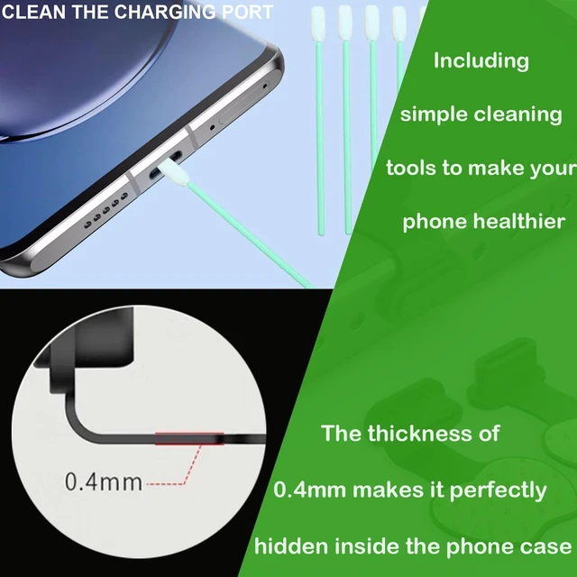 Alt view image 4 of 5 - 10-Pack USB C Dust Plugs, Dushochn Cute Charm Type-C Port Covers for iPhone18 17/16/15 Plus/Pro Max, A15, Pixel, iPad & Type-C Devices & More (USB C-10 pcs)