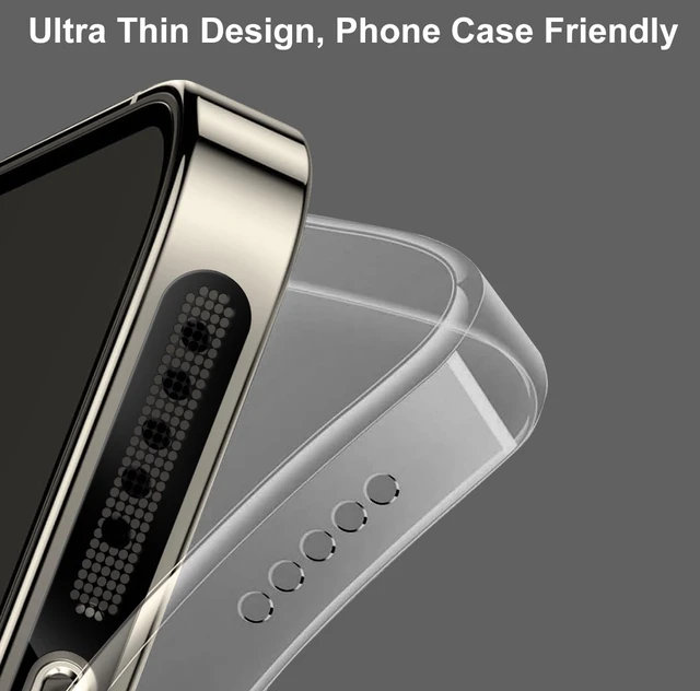 Alt view image 5 of 7 - for iPhone 18 Pro Max Speaker Cover Anti Dust Proof Mesh USB C Plug Cover | Adhesive Mesh for iPhone 18 Pro Max, 17 Pro Max - Black