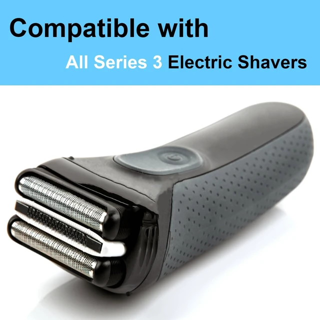 Alt view image 2 of 7 - 32B Series 3 Replacement Head for Braun ProSkin Electric Shaver, 1 Pack | Compatible with Braun Foil Shaver 3000s 3010s 3020s 3030s 3040s 3050cc 3070cc 3080s 3090cc 320 330 340 350cc