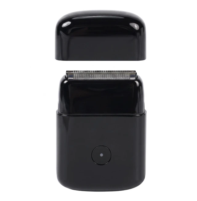 Main image of ForgeBlade Electric Foil Face Shaver-Portable Mens Groomer, Black | Facial Hair Shaver, Solid Metal Body, 3 Floating Head, USB-C Rechargeable Razor, Waterproof, Cordless, Battery Powered