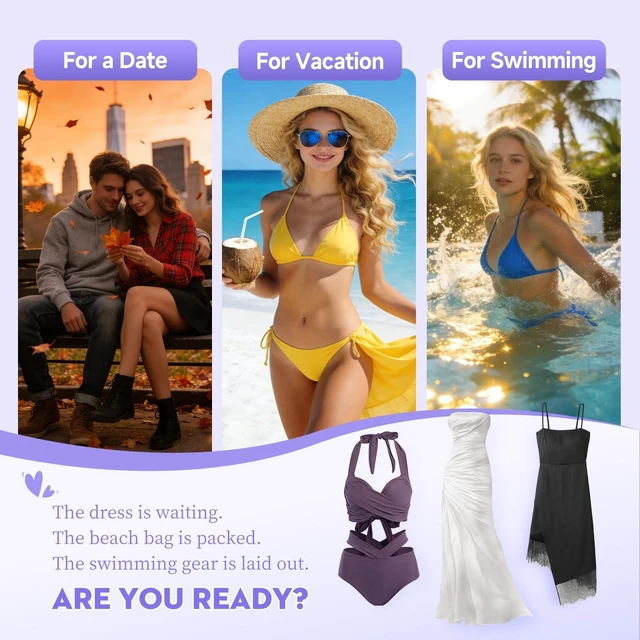 Alt view image 7 of 7 - 3-in-1 Bikini Shaver for Women: Waterproof Electric Razors, Gift | Cordless Lady Intimate Trimmer with Hygiene Ceramic Blade for Bikini Line, Face, Pubic Hair, Legs & Underarms, Wet & Dry Use