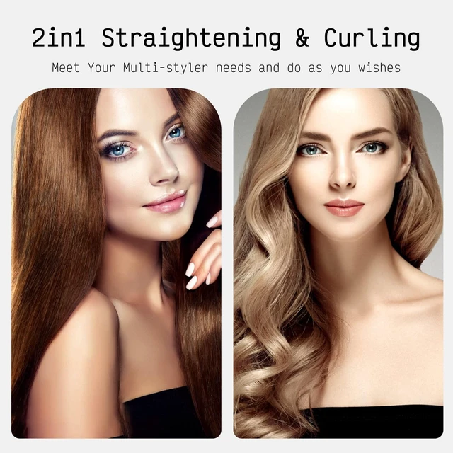 Alt view image 7 of 7 - Mini 1/2" Flat Iron, Tourmaline Titanium Hair Straightener for Short Hair | Smooth & Frizz-Free: Tourmaline titanium plates heat fast and glide smoothly, locking in moisture for a glossy finish
