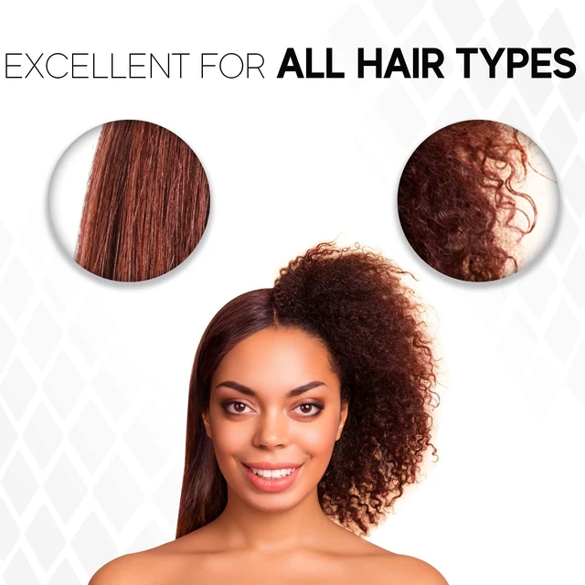 Alt view image 5 of 6 - 1.25 Inch Diamond Ceramic Flat Iron Hair Straightener, Professional Straightener Flat Iron with Anti-Static Ionic Plates