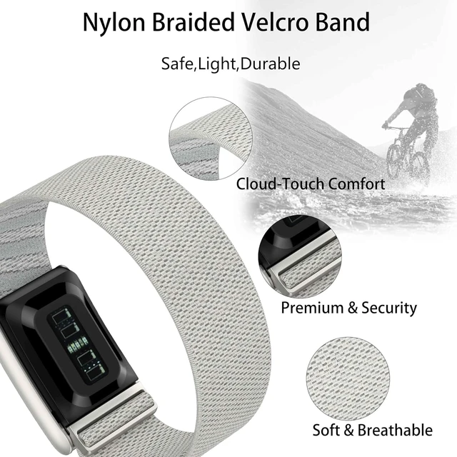 Alt view image 5 of 7 - Nylon Soft Band Compatible with WHOOP 5.0, One, Peak, and Life | Adjustable, Durable & Secure Fit Strap | NOT for Gen 4 (Starlight, One/Peak)