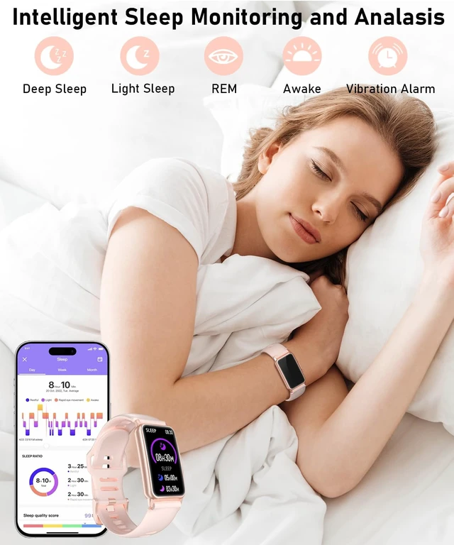 Alt view image 4 of 7 - Smart Watch Fitness Tracker with 24/7 Heart Rate, Blood Oxygen Blood Pressure Monitor Sleep Tracker 120 Sports Modes Activity Trackers Step Calorie Counter IP68 Waterproof for Andriod iPhone Women Men