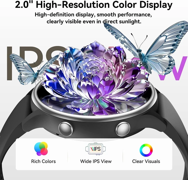 Alt view image 2 of 4 - IP67 Waterproof Fitness Tracker Smart Watch for Men & Women, Heart Rate & SpO2 Monitor Activity Tracker, Smart Watches for Women for iPhone & Android for Daily Workout & Outdoor Sports