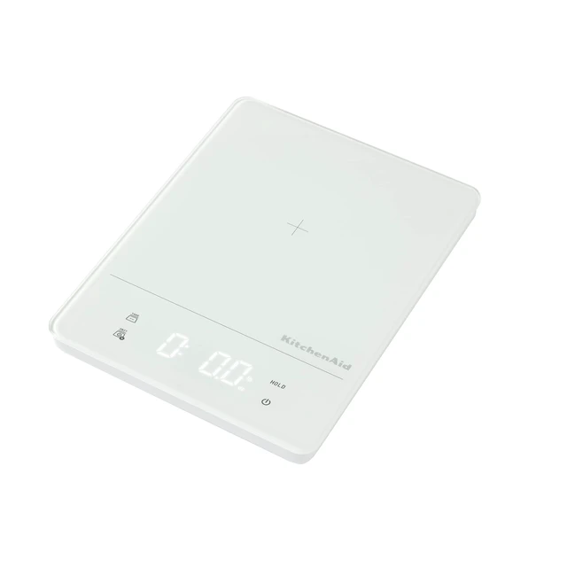Alt view image 7 of 7 - KQ913 Digital Waterproof (IPx7) Kitchen and Food Scale, LED readout, 11 Pound Max Capacity, White
