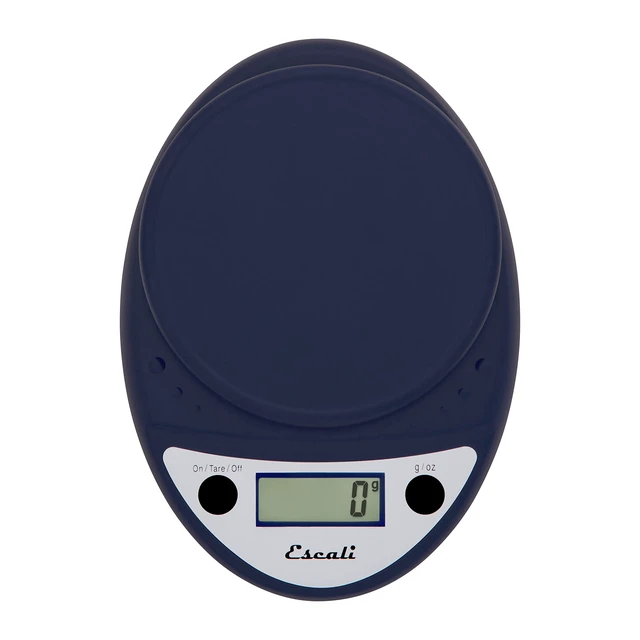 Alt view image 3 of 5 - Primo Digital Food Scale Multi-Functional Kitchen Scale and Baking Scale for Precise Weight Measuring and Portion Control, 8.5 x 6 x 1.5 inches, Royal Blue