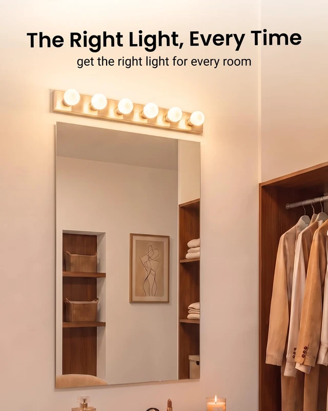Alt view image 4 of 7 - 10 Pack A19 GU24 LED Light Bulbs, 2 Prong, 9W=60W, 2700K, Dimmable | 800LM, Soft White, Twist Lock Pin Base, For Lamps, Sconces, Ceiling Fixtures, Instant On