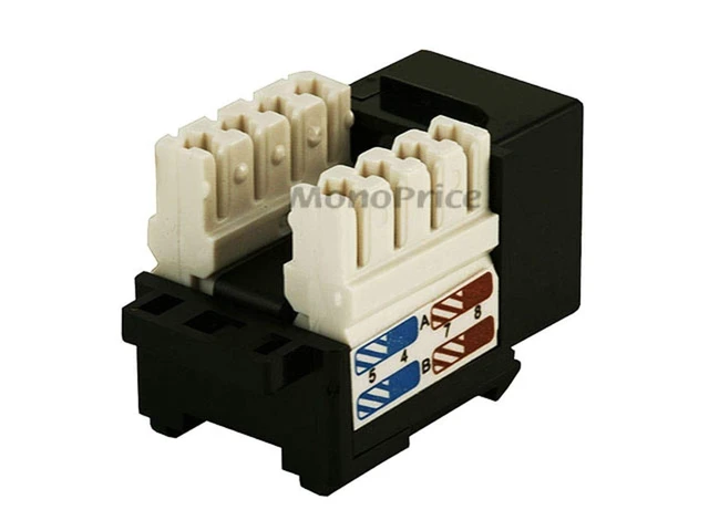 Alt view image 2 of 4 - Cat6Punch Down Keystone Jack - Black
