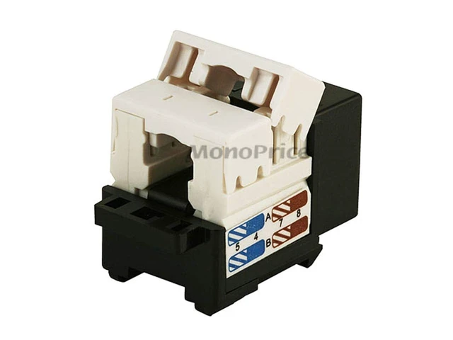 Alt view image 3 of 4 - Cat6Punch Down Keystone Jack - Black