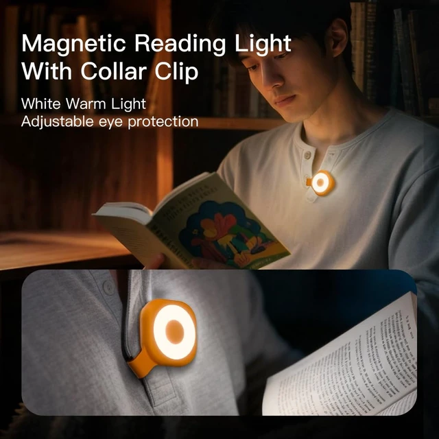 Alt view image 3 of 7 - Running Lights for Runners, Magnetic Clip On Rechargeable 6 Modes | Ultra Bright LED, Secure Magnetic Clip, Hands-Free Design, Lightweight, for Night Running Dog Walking Hiking Camping