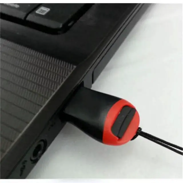 Alt view image 2 of 6 - Mini Lanyard Memory Card Reader Adapters To USB 2.0 Adapter Replacement