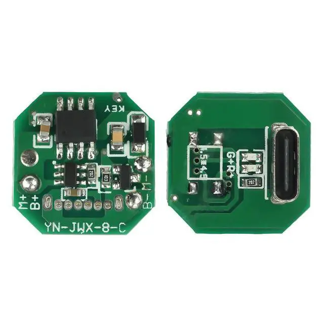 Alt view image 2 of 6 - DC 3.2-4.2V first gear strong light flashlight motor drive board, flashlight DIY accessories, self-locking switch