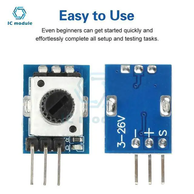Alt view image 2 of 6 - Servo Tester PWM Controller Brushless Motor Speed Tester Compact Lightweight Design for RC Model DIY Electronics Testing