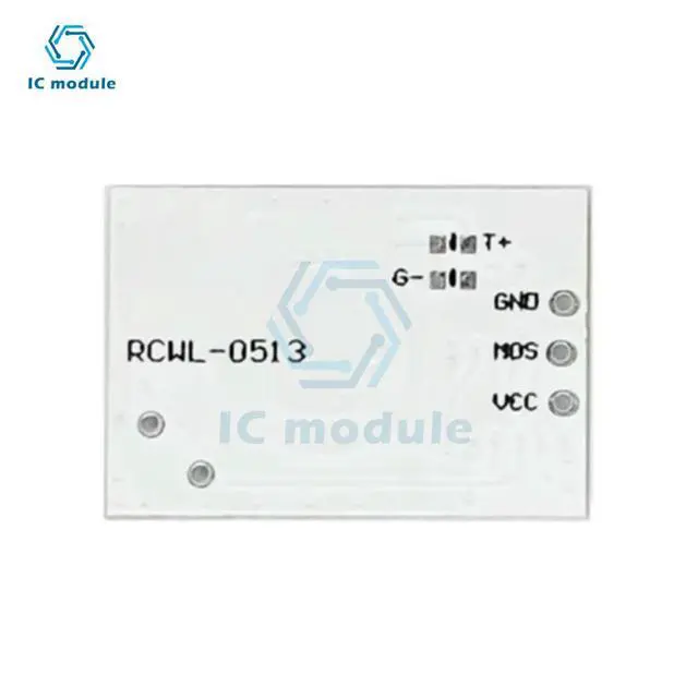 Alt view image 3 of 6 - DC3-30V RCWL-0513 microwave radar human body induction switch module ligent induction detector can be directly light strip