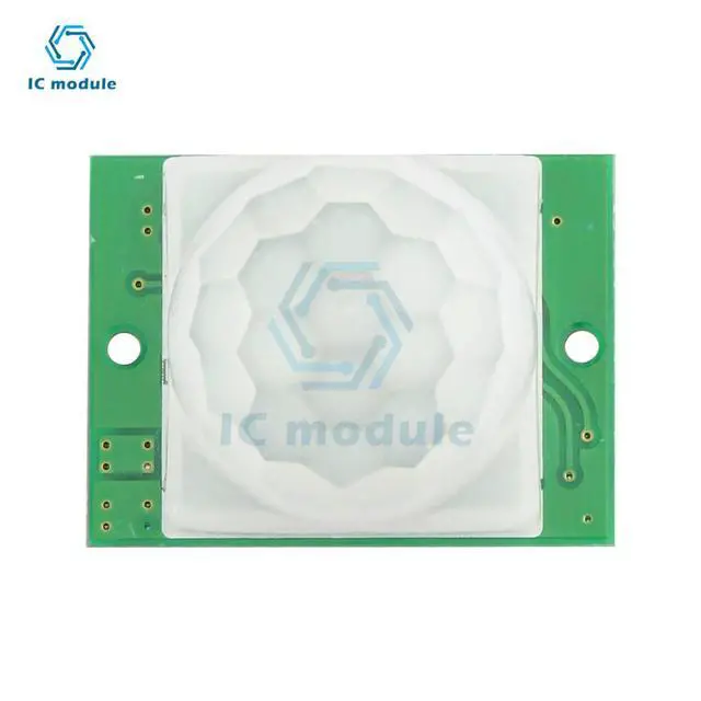 Alt view image 3 of 6 - HC-SR501 HC SR501 Human Body Infrared Sensor Module PIR Motion Sensor Module Security Motion Switch Board 3-30V 5V 12V 24V