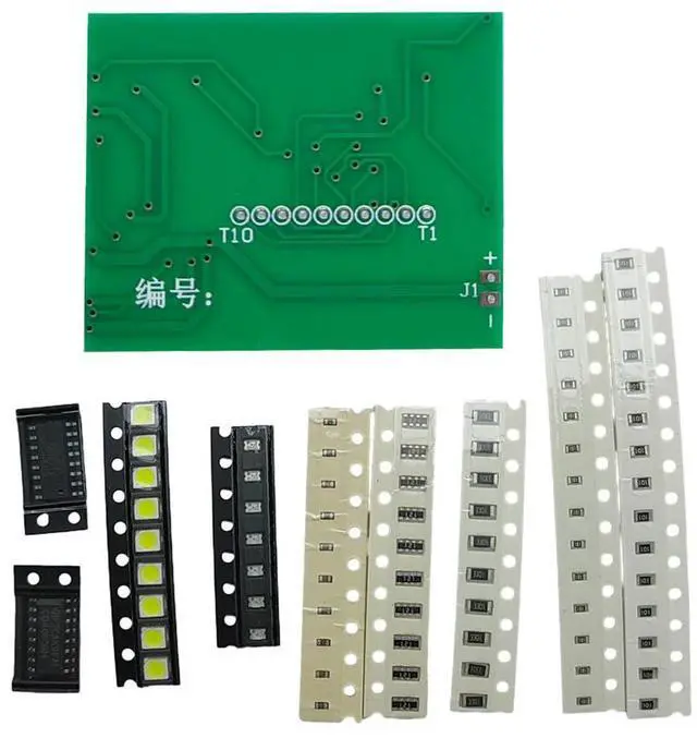 Main image of DIY Electronic Kit 1801 SMT SMD Component Soldering Project Practice Suite FM Radio Transmitter Board Module Component Welder